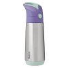 B.BOX termoska s brčkem 500 ml Lilac Pop