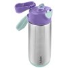 B.BOX termoska s pítkem 500 ml Lilac Pop