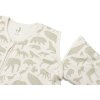 JOLLEIN Spací pytel 2v1 90cm Animals Olive Green