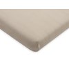 JOLLEIN Prostěradlo napínací 120x60 cm 2 ks Nougat