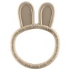 ZOPA Silikonové kousátko Rabbit, Sand Beige