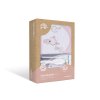 Interbaby INTERBABY | Osuška froté PRÁDLO + hřeben - RŮŽOVÁ