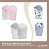 Bomimi Rychlozavinovačka soft oboustranná motýlci, růžová