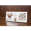 Ugears 3D dřevěné mechanické puzzle Květina