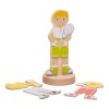 Bigjigs Toys Magnetické oblékací puzzle sportovní aktivity