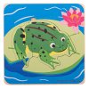 Bigjigs Toys Vkládací puzzle životní cykly žáby