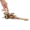 Ugears 3D dřevěné mechanické puzzle Závodní auto (dragster)