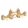 RoboTime 3D dřevěná mechanická skládačka Tower Bridge svítící