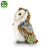 Rappa Plyšová sova pálená 17 cm ECO-FRIENDLY