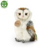 Rappa Plyšová sova pálená 17 cm ECO-FRIENDLY