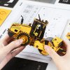 RoboTime 3D dřevěná mechanická skládačka Silniční válec