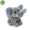 Rappa Plyšový slon sedící 18 cm ECO-FRIENDLY