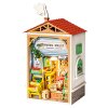 RoboTime 3D dřevěná skládačka Miniatura domečku Obchod s ovocem