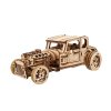 Ugears 3D dřevěné mechanické puzzle The Hot Rod Furious