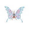 Woodcraft Dřevěné 3D puzzle Motýl