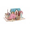 Woodcraft Dřevěné 3D puzzle Jarní dům