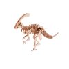 Woodcraft Dřevěné 3D puzzle Parasaurolophus přírodní