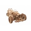 Ugears 3D dřevěné mechanické puzzle Tříkolka UGR-S