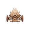 Ugears 3D dřevěné mechanické puzzle Tříkolka UGR-S