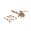 Ugears 3D Dřevěné mechanické puzzle MINI Helicopter
