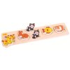 Bigjigs Baby Dřevěné vkládací puzzle domácí zvířata