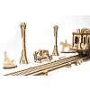 Ugears 3D dřevěné mechanické puzzle Mechanical Town tramvajová linka