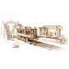Ugears 3D dřevěné mechanické puzzle Mechanical Town tramvajová linka