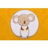Fillikid Osuška s kapucí koala honey 75x75 cm