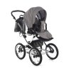 Retro kočárek pro miminka Jasmine Camino Classic 03 šedý