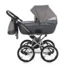 Retro kočárek pro miminka Jasmine Camino Classic 03 šedý