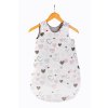 Bomimi Spací pytel 75cm / 3-12m, SRDÍČKA šedá