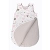 Bomimi Spací pytel 75cm / 3-12m, SRDÍČKA šedá