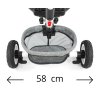 MILLY MALLY tříkolka Stanley Rubber grey