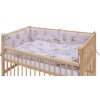Dětská postýlka s kompletní výbavou Scarlett 120 x 60 cm - Fiki - béžová