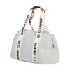 Childhome Přebalovací taška Mommy Club Signature Canvas Off White