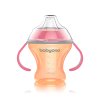 BabyOno 1456 Hrnek netekoucí s měkkým náustkem NATURAL NURSING 180 ml