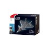 Sluban Army Model Bricks Neviditelný letoun J-20 s kovovým povlakem