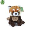 Rappa Plyšová panda červená 18 cm ECO-FRIENDLY