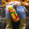 Quokka Nerezová termoláhev Solid Kids s poutkem Color Bricks 330 ml