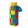Quokka Nerezová termoláhev Solid Kids s poutkem Color Bricks 330 ml
