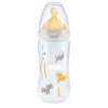 NUK FC + PP láhev 300 ml s indikátorem teploty latexová savička 0-6 měsíců M