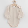 Kojenecké bavlněné body s dlouhým rukávem New Baby Zoe