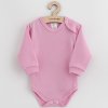 Kojenecké bavlněné body s dlouhým rukávem New Baby Zoe