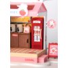 RoboTime 3D dřevěná skládačka Miniatura domečku Mléčný bar Strawberry