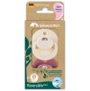 BEBECONFORT Šidítko silikonové symetrické Eco 2ks 6m+ Sand/Terra