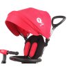 MILLY MALLY Tříkolka Qplay Rito Rubber Red