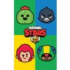 Dětský ručník Brawl Stars Portréty 30x50 cm