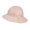 ESITO | Dívčí klobouk mušelín Shiny heart - růžová / L
