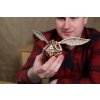 Ugears 3D dřevěné mechanické puzzle Zlatonka, Harry Potter