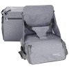 Asalvo ANYWHERE booster BAG-GO 2v1 (podsedák+taška na kočárek), humus grey